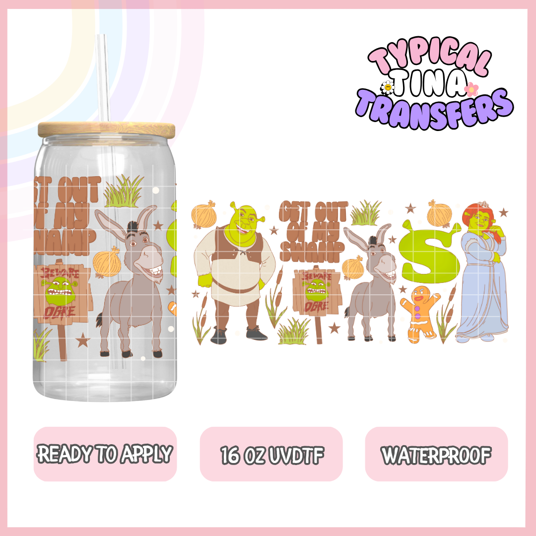 UVDTF #10009 | 16oz UVDTF Wrap | POD