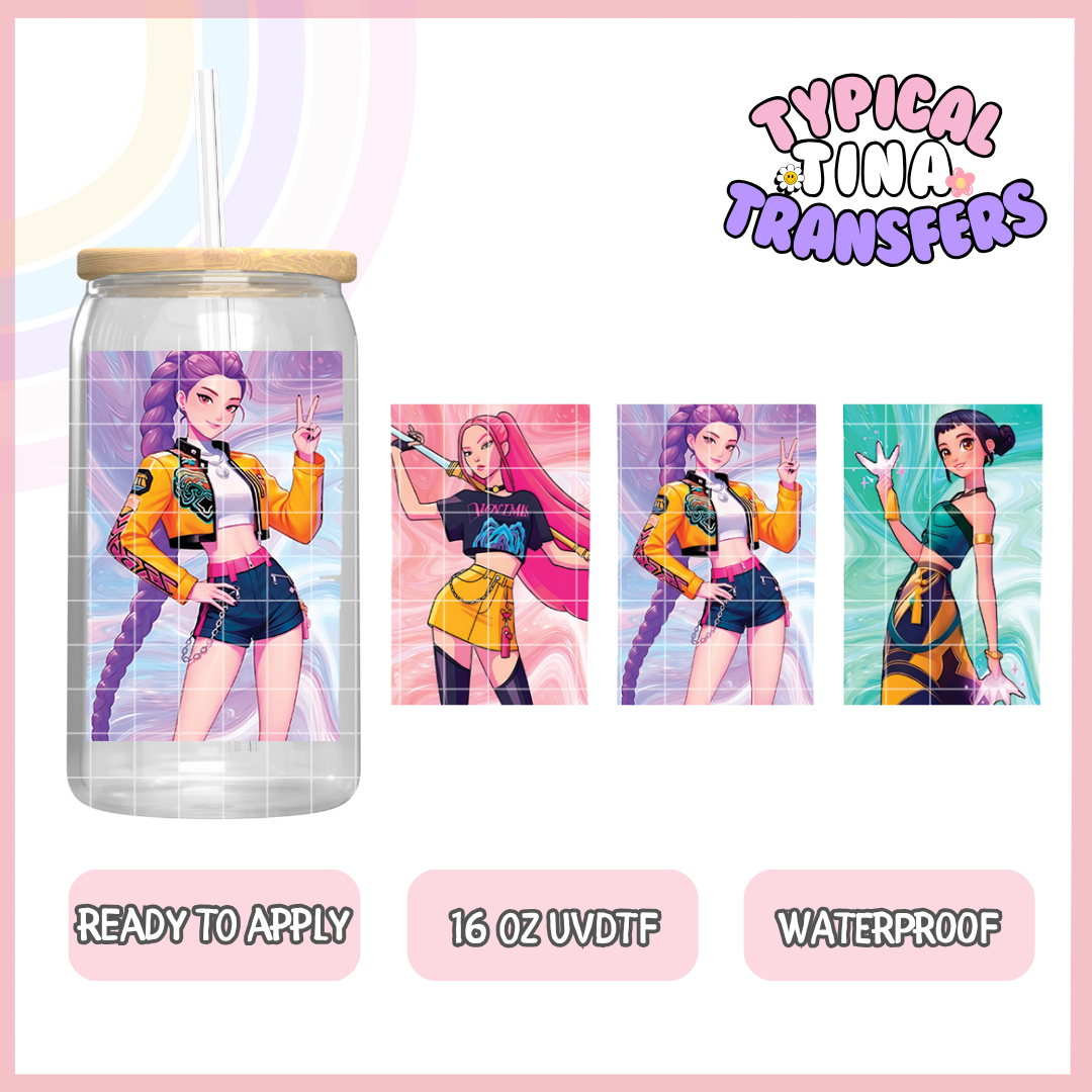 UVDTF #10014 | 16oz UVDTF Wrap | POD