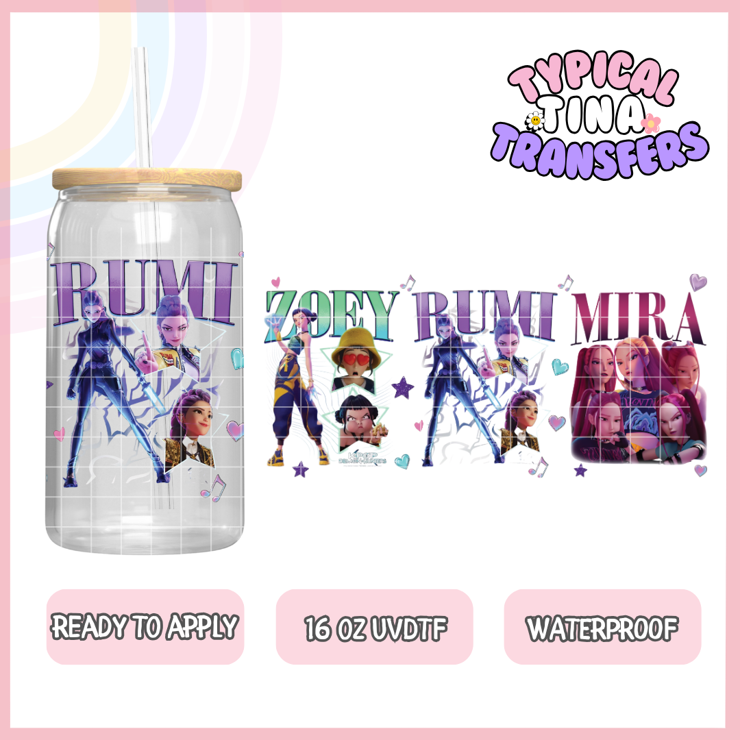 UVDTF #10018 | 16oz UVDTF Wrap | POD