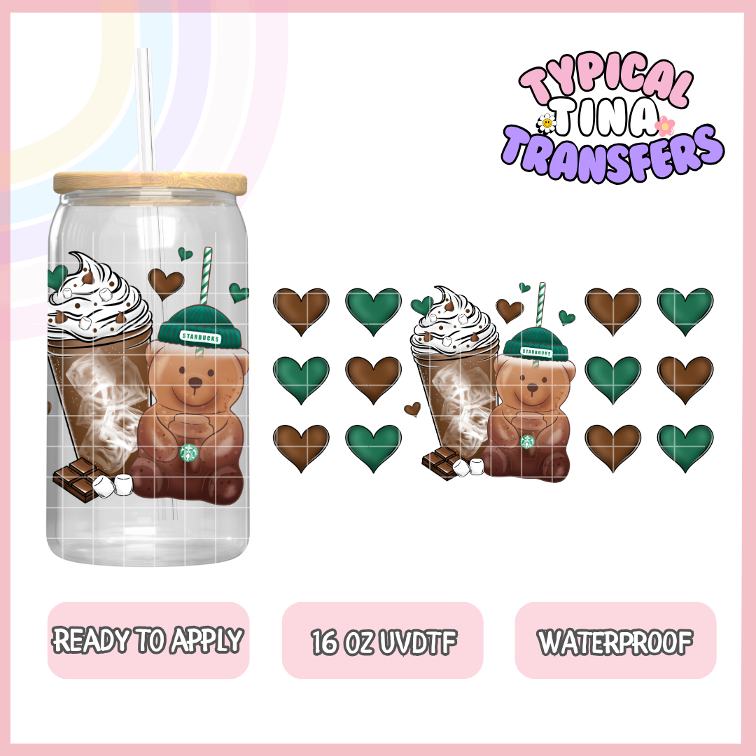 UVDTF #10037 | 16oz UVDTF Wrap | POD