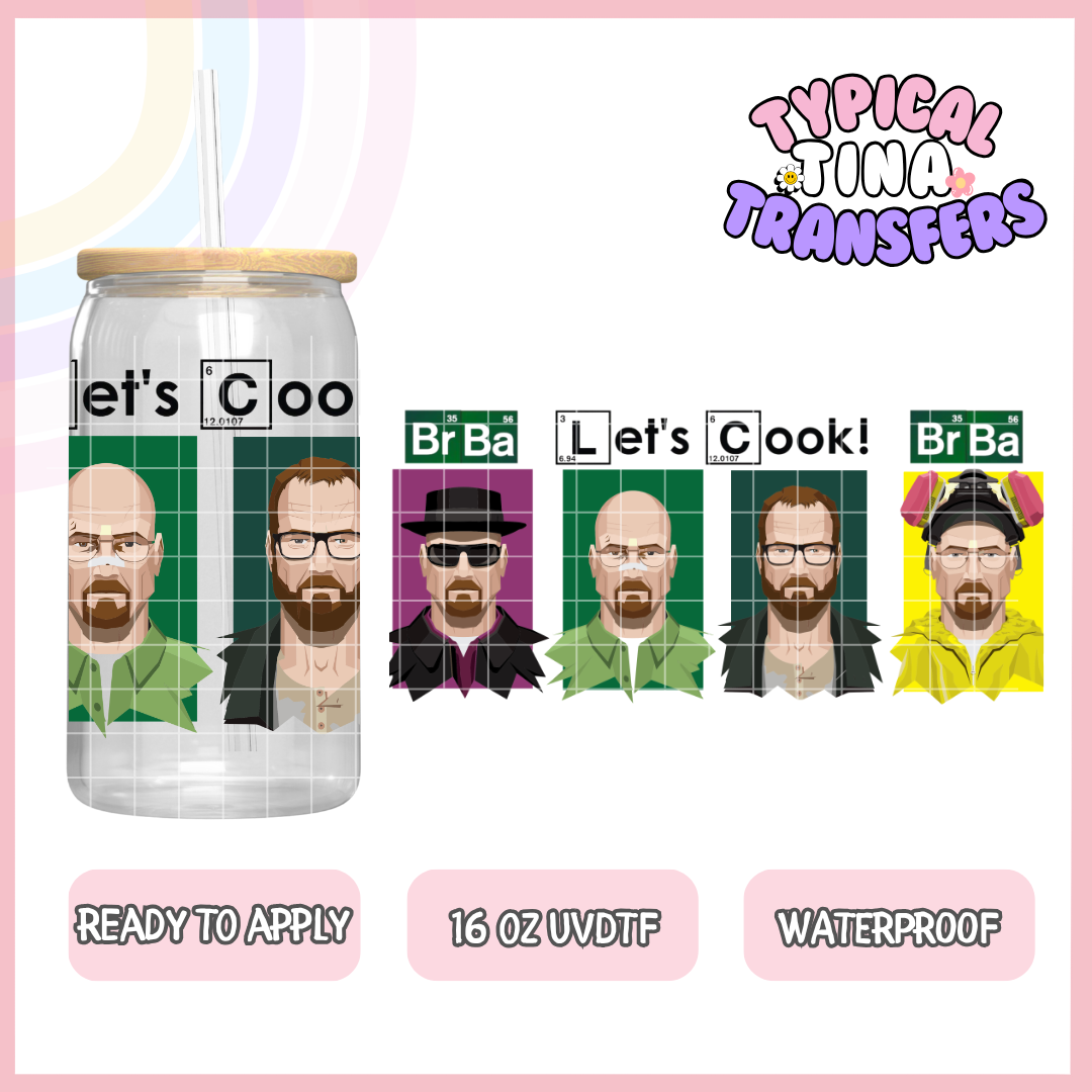 UVDTF #10058 | 16oz UVDTF Wrap | POD