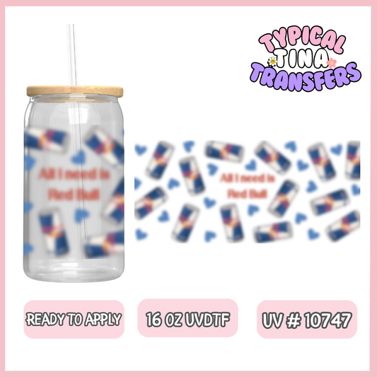 VIP UVDTF #10747 | 16oz UVDTF Wrap | RTS