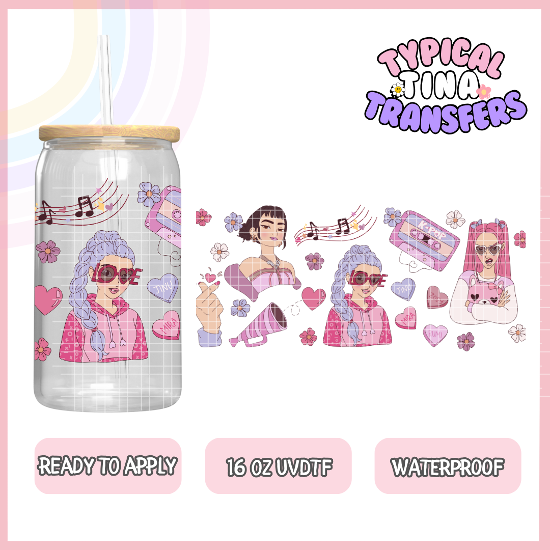 UVDTF #10234 | 16oz UVDTF Wrap | POD