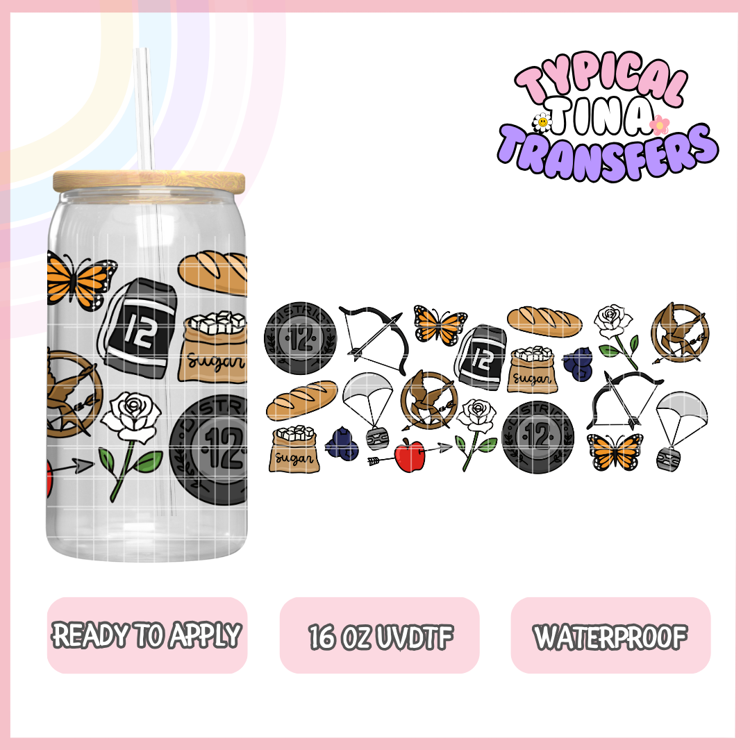 UVDTF #10236 | 16oz UVDTF Wrap | POD