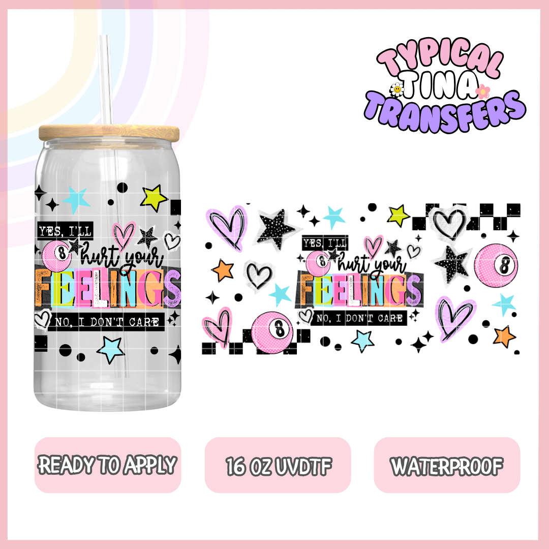 UVDTF #10855 | 16oz UVDTF Wrap | POD