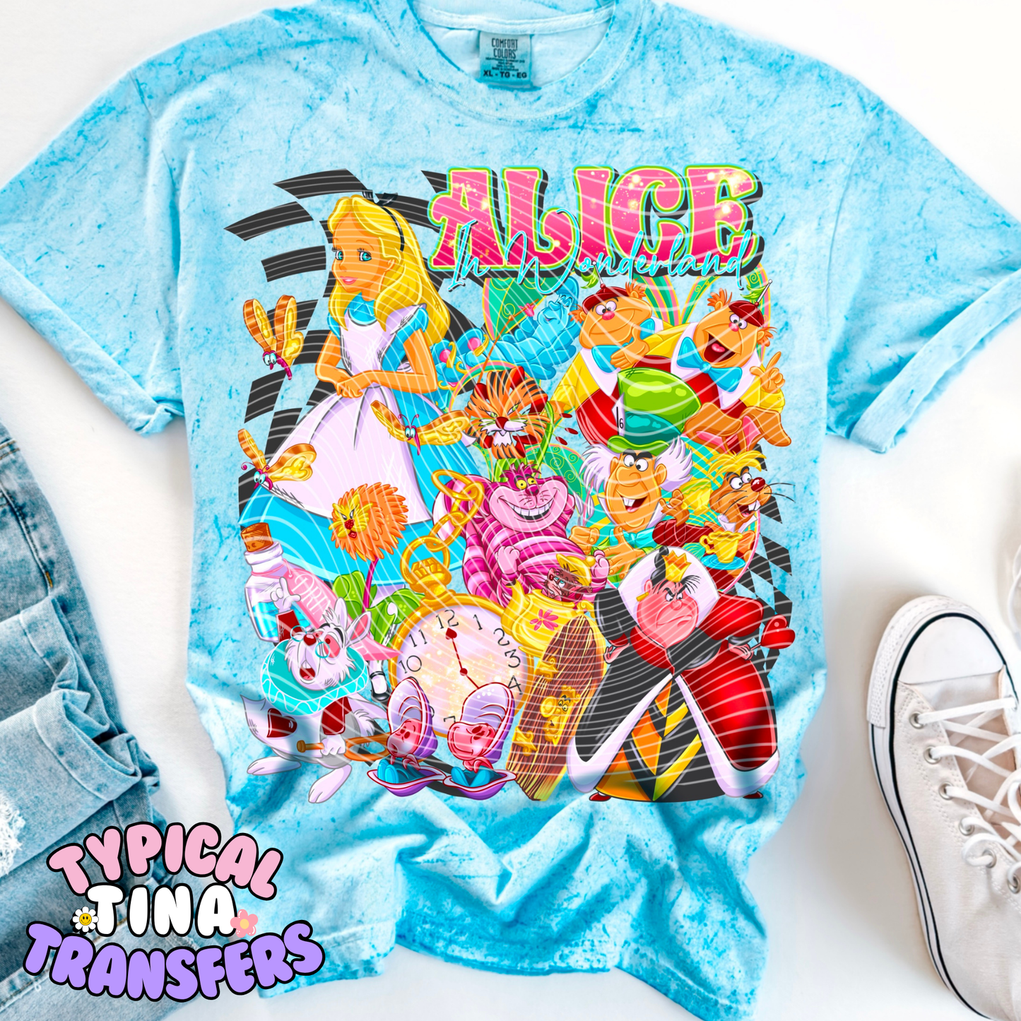 Alice Mural (AGCM) | DTF Transfer | POD - Choose Design