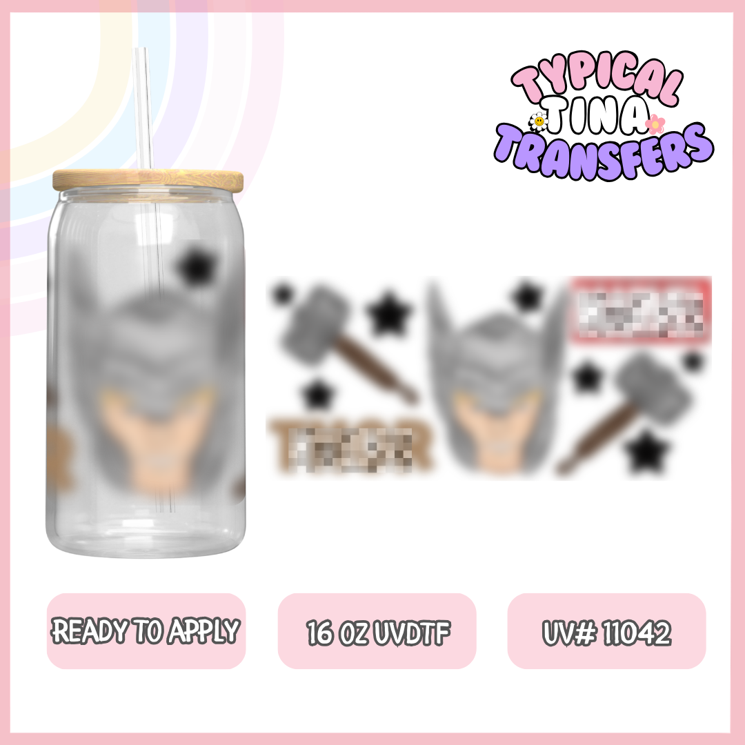 VIP - UVDTF #11042 | 16oz UVDTF Wrap | POD