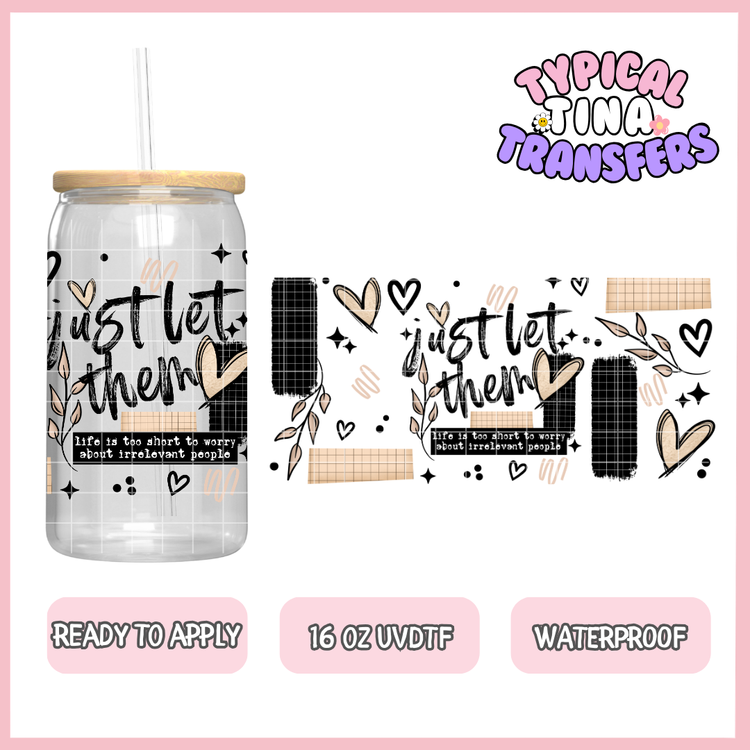 UVDTF #11076 | 16oz UVDTF Wrap | POD