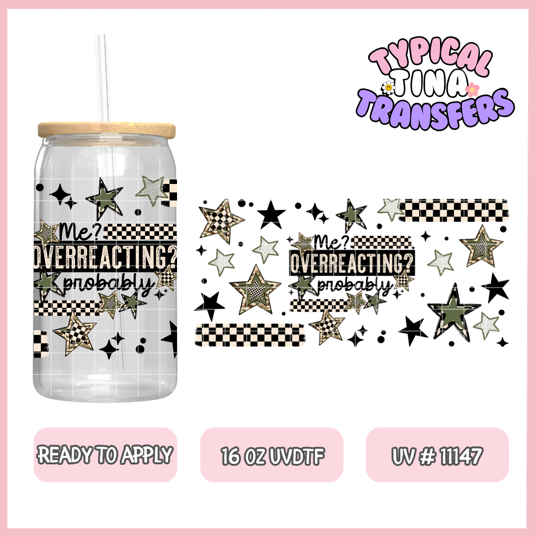 UVDTF #11147 | 16oz UVDTF Wrap | POD