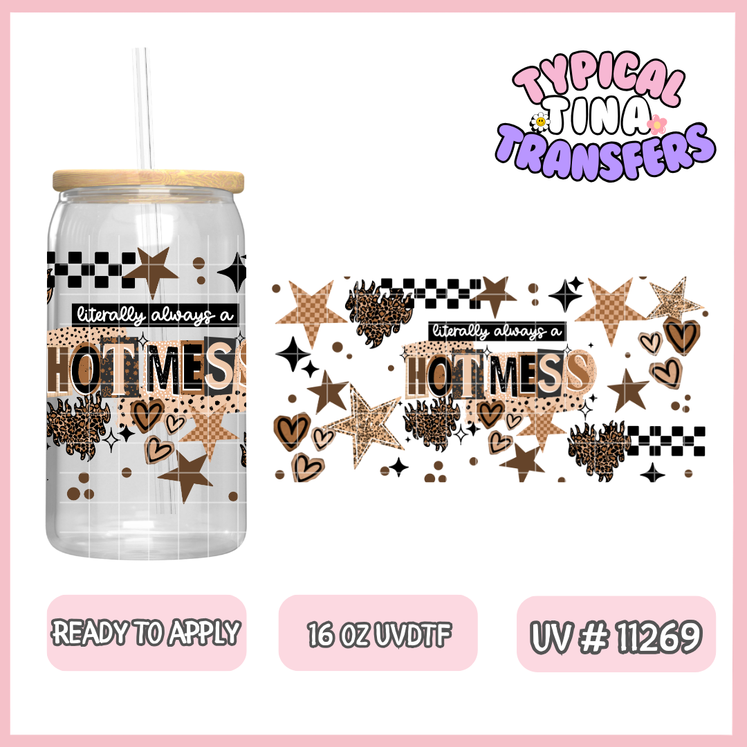 UVDTF #11269 | 16oz UVDTF Wrap | POD