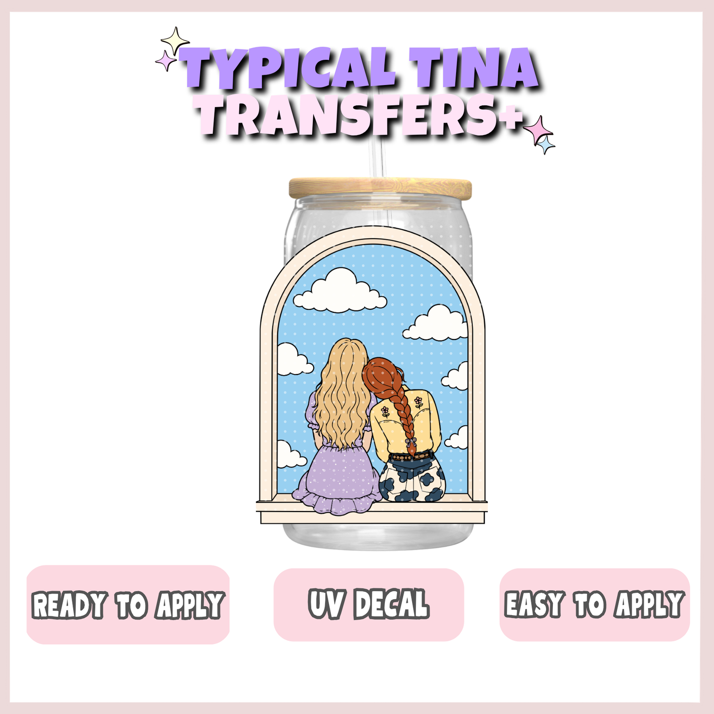 Jessie and T | UV decals | POD