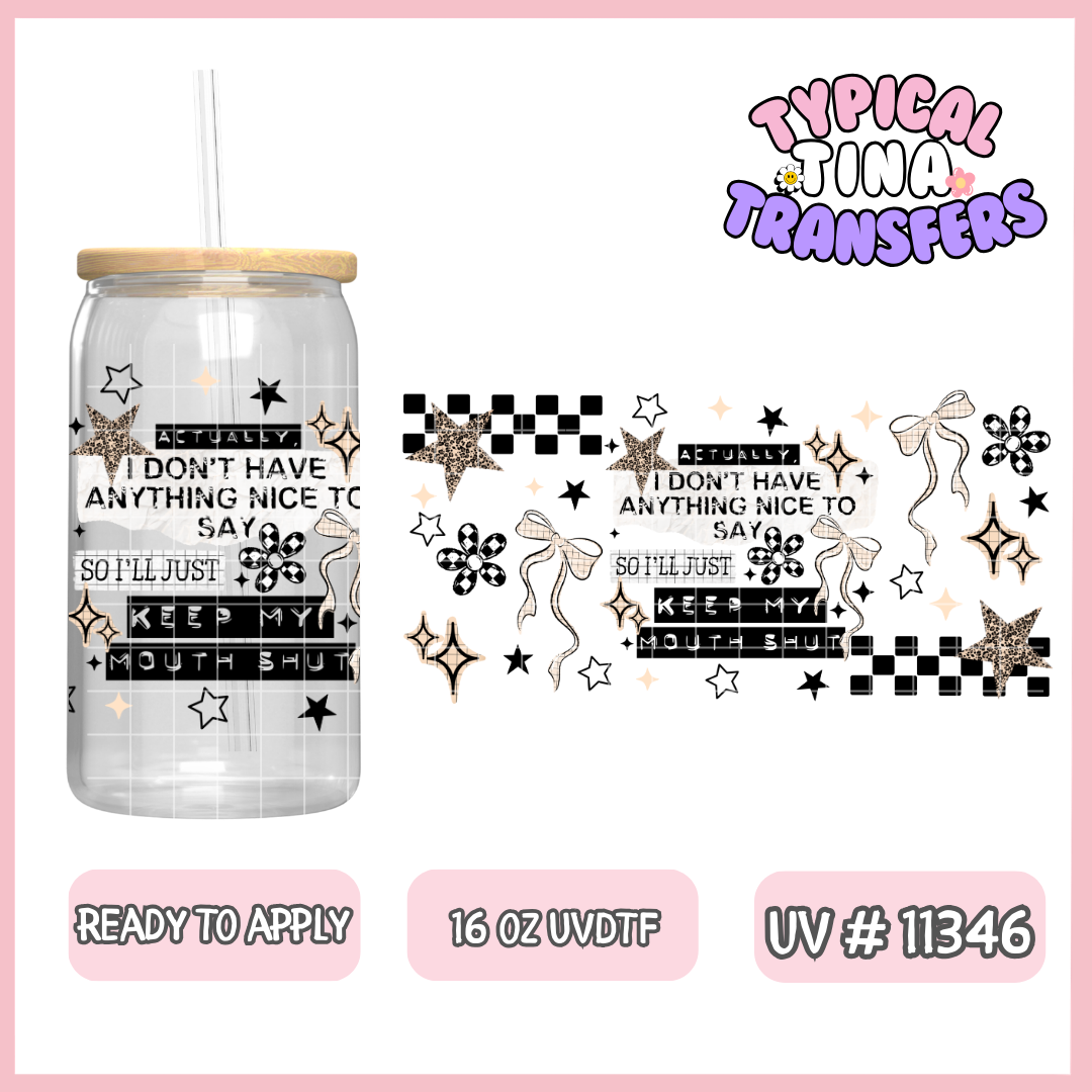 UVDTF #11346 | 16oz UVDTF Wrap | POD