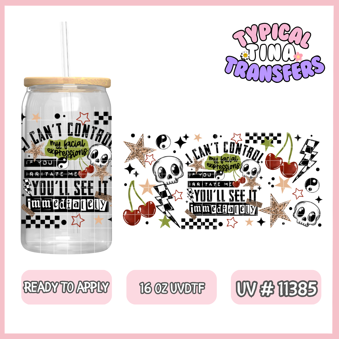 UVDTF #11385 | 16oz UVDTF Wrap | POD