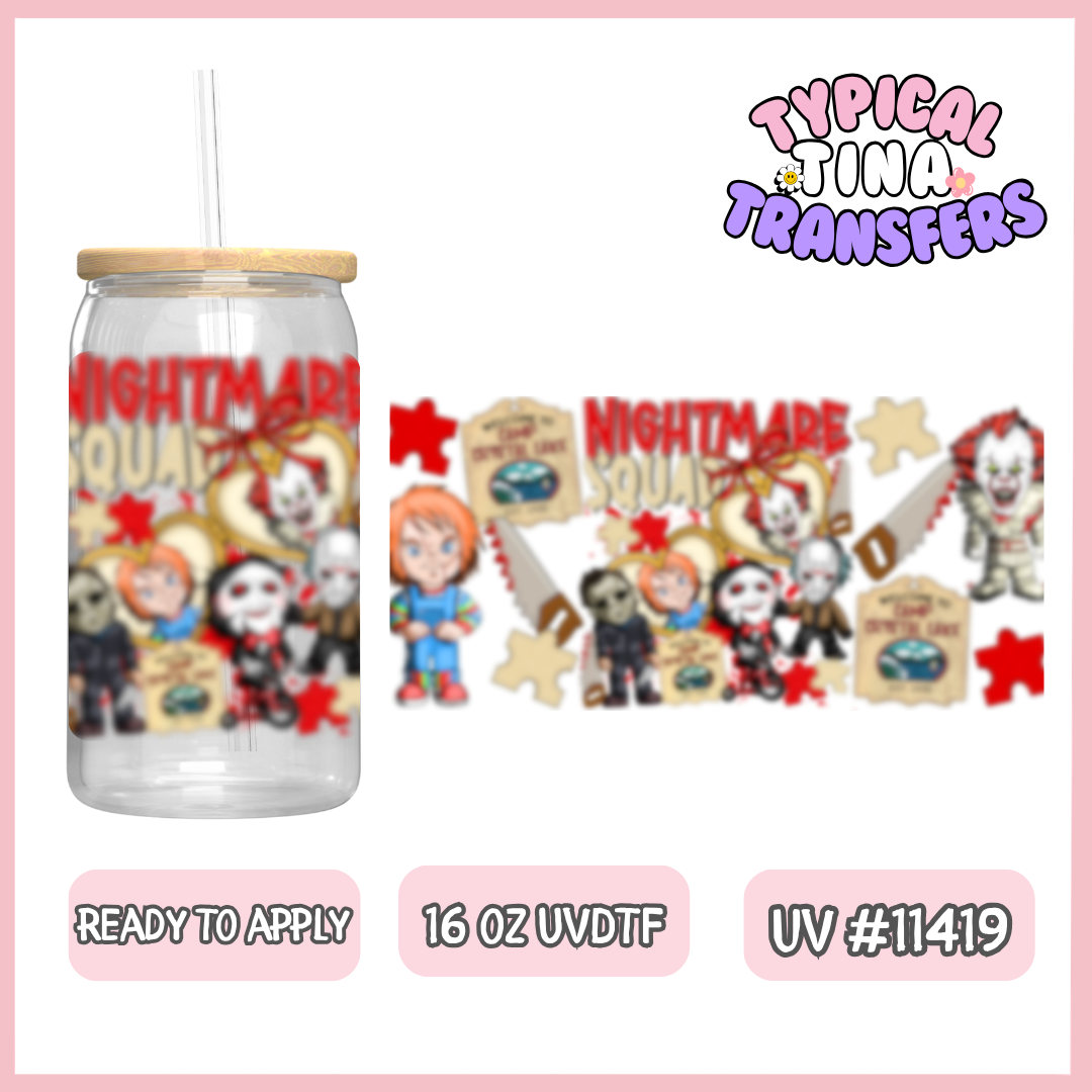 VIP - UVDTF #11419 | 16oz UVDTF Wrap | POD