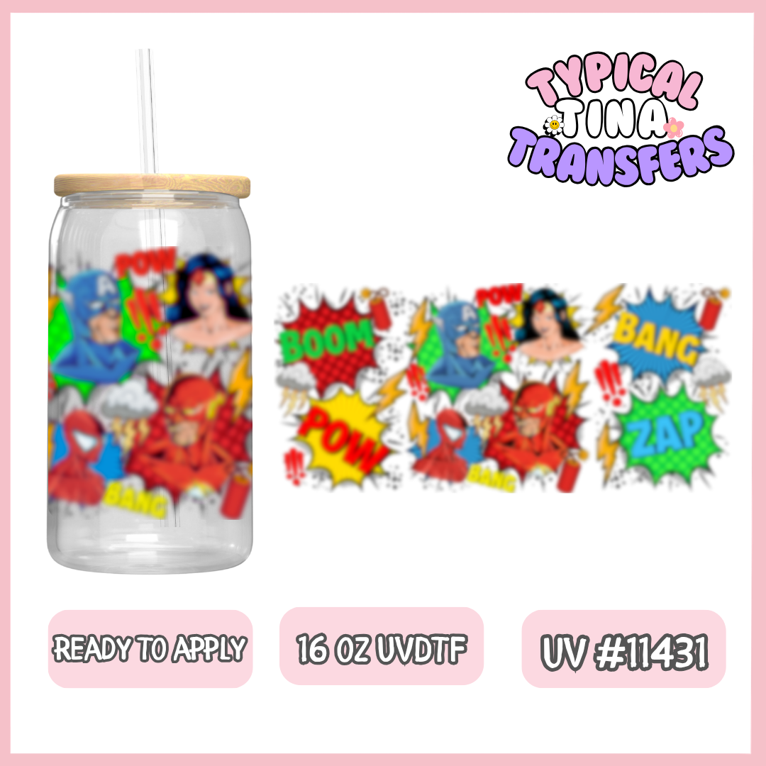 VIP - UVDTF #11431 | 16oz UVDTF Wrap | POD