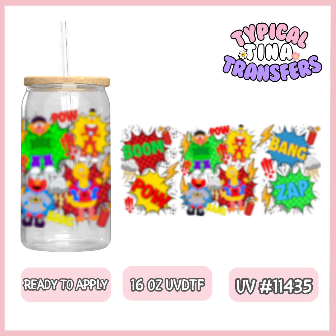 VIP - UVDTF #11435 | 16oz UVDTF Wrap | POD