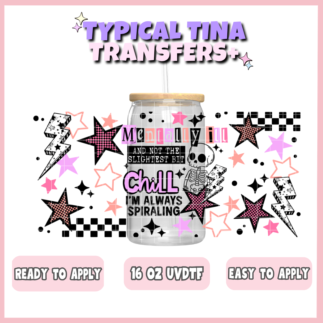 UVDTF #11451 | 16oz UVDTF Wrap | POD