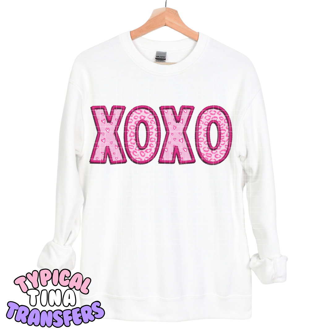 XoXo Lace Faux Patch | DTF Transfers | POD
