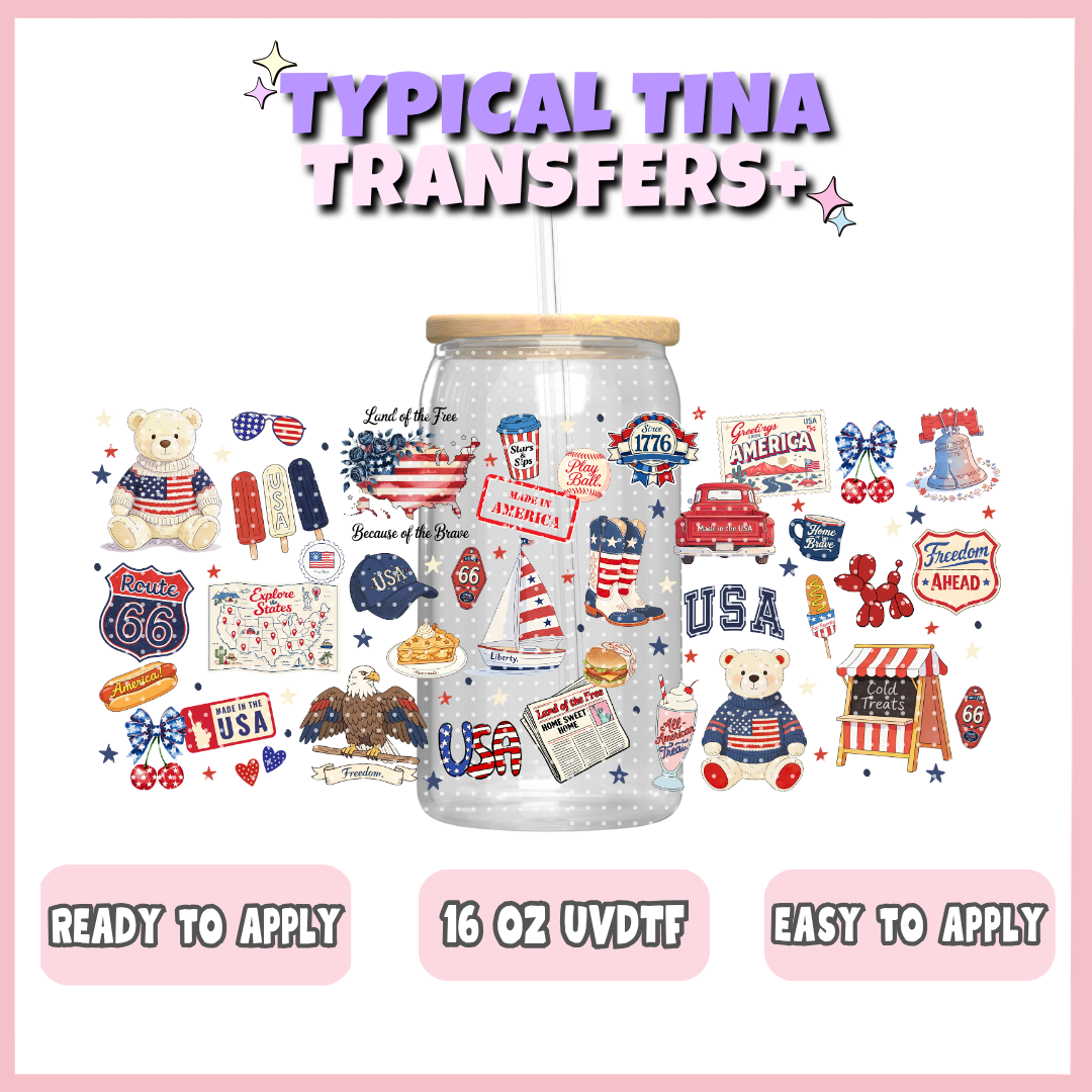UVDTF #11720 | 16oz UVDTF Wrap | POD