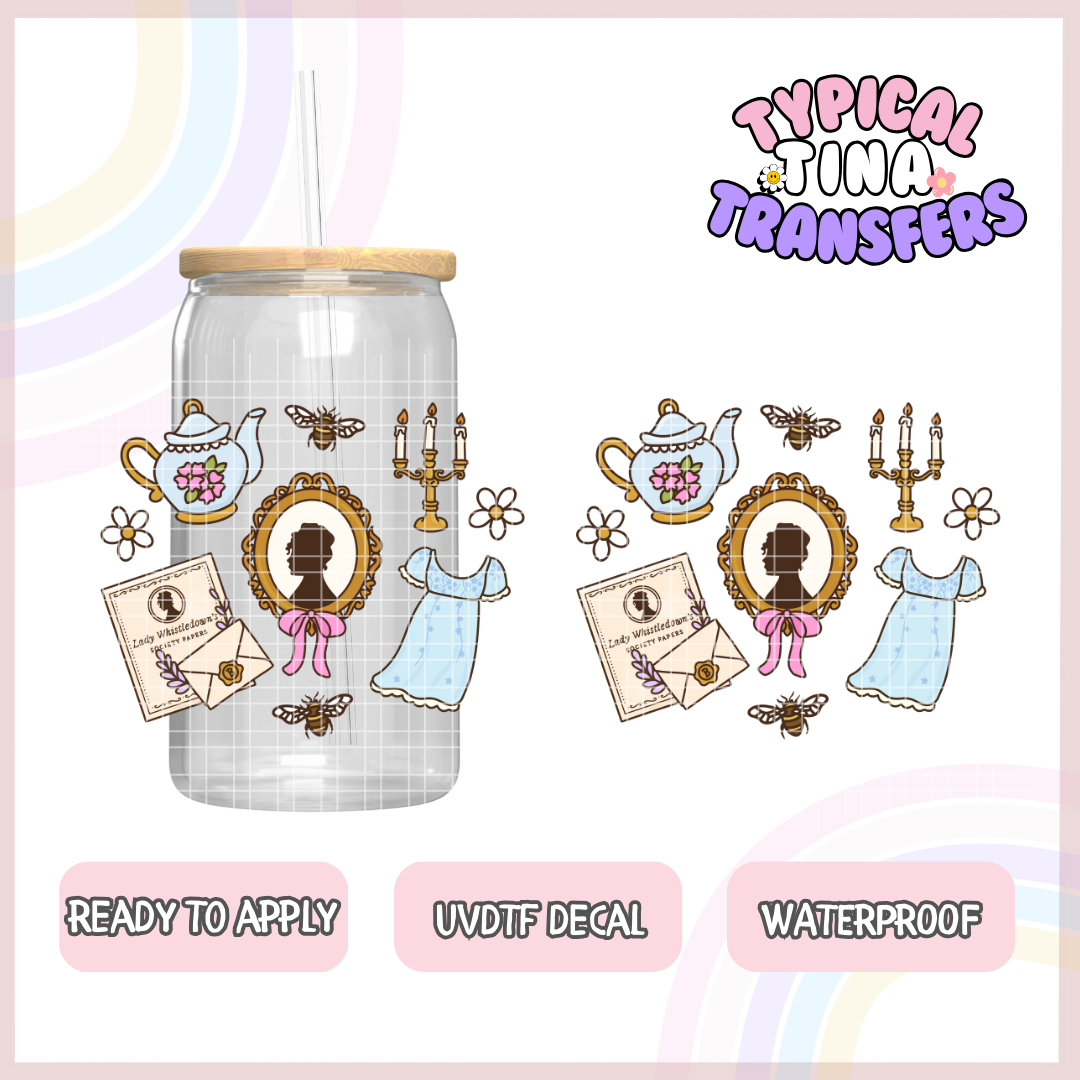 Bridge letters and gown | 4" - 6" decals | POD