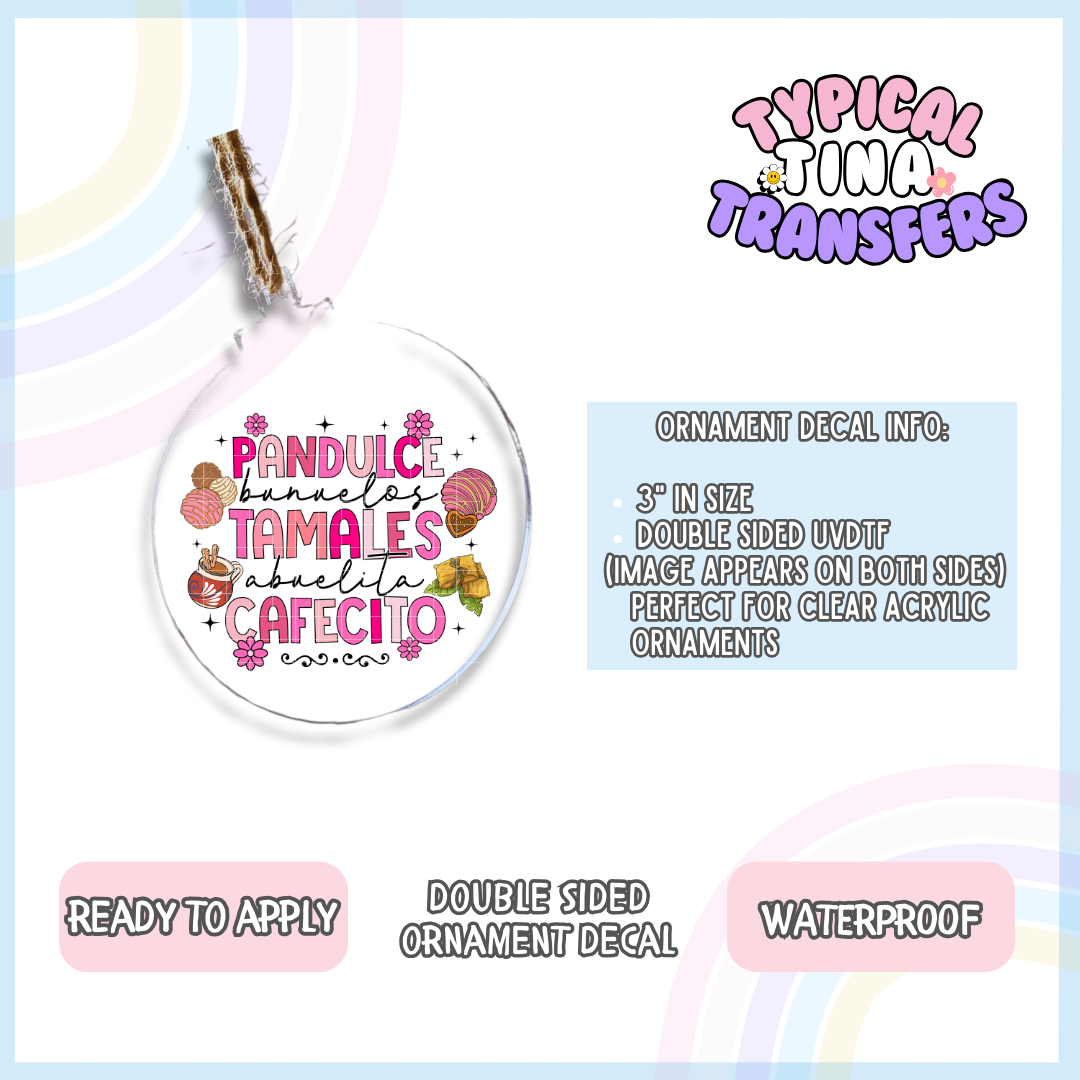 Pan Dulce | 3" Ornament Decal