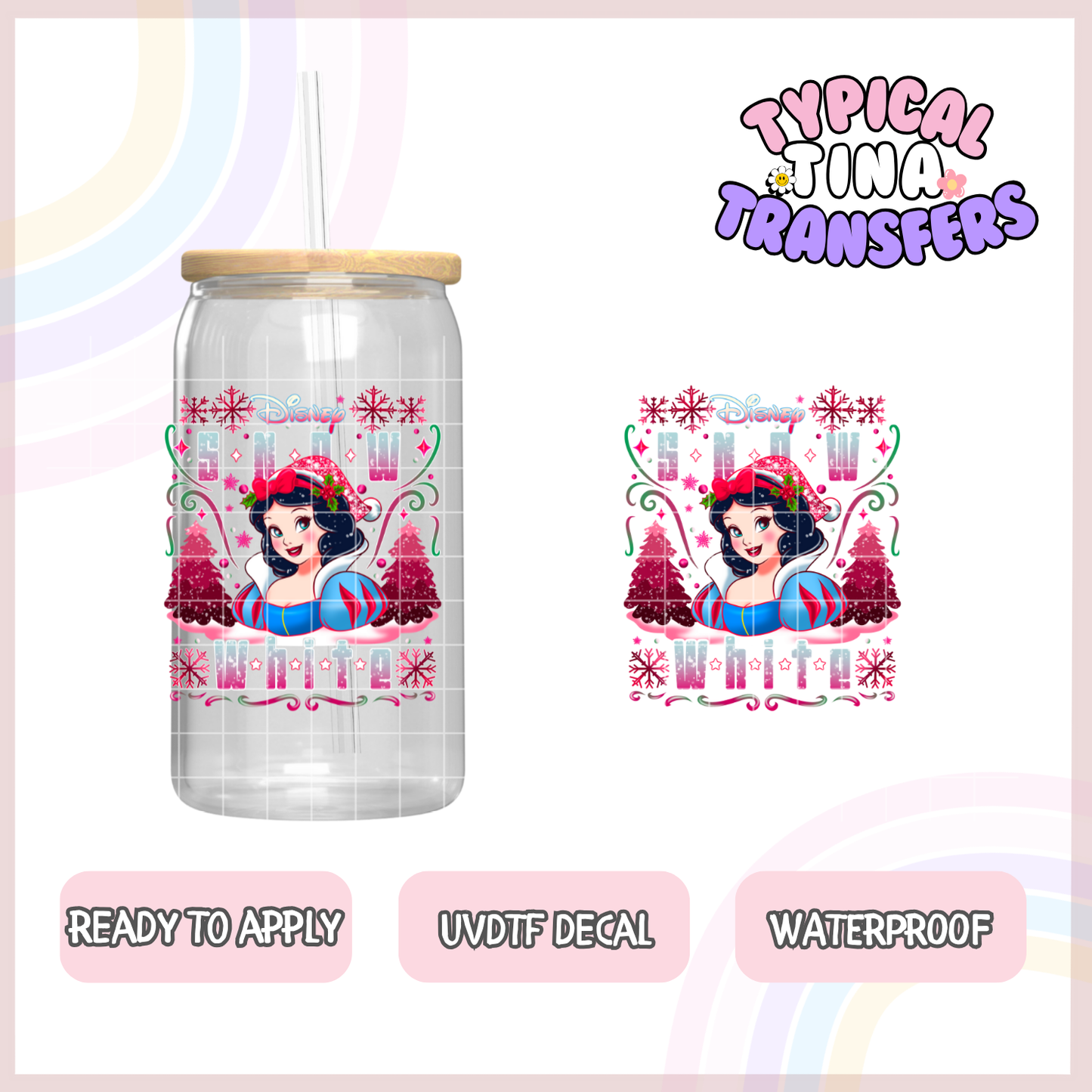 UVDTF Decal | 3"-4" decals | POD