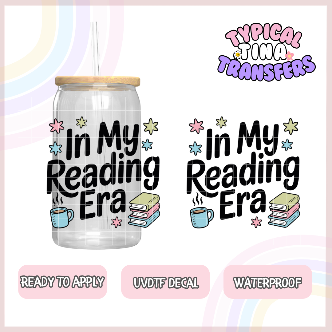 in my reading era | UV decals | POD