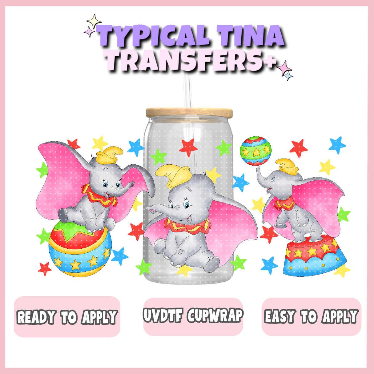 UVDTF #12030 | 16oz UVDTF Wrap | RTS