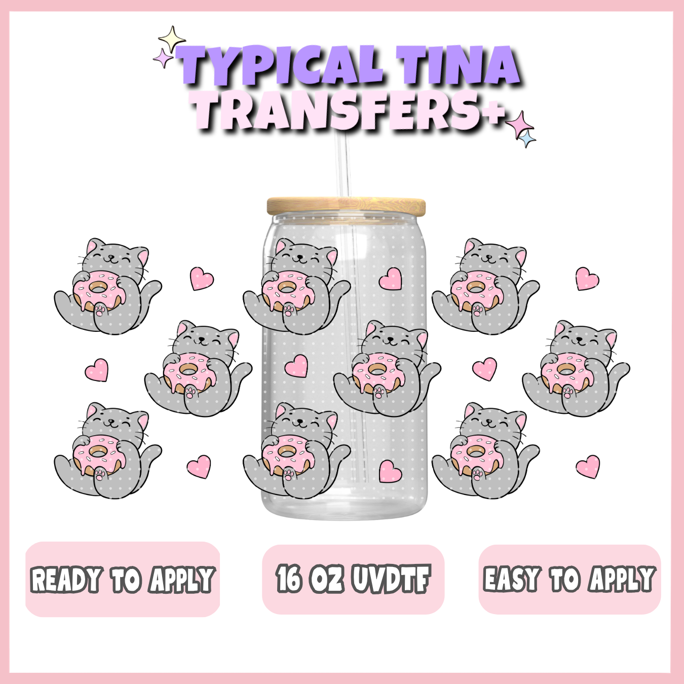 UVDTF #12053 | 16oz UVDTF Wrap | POD