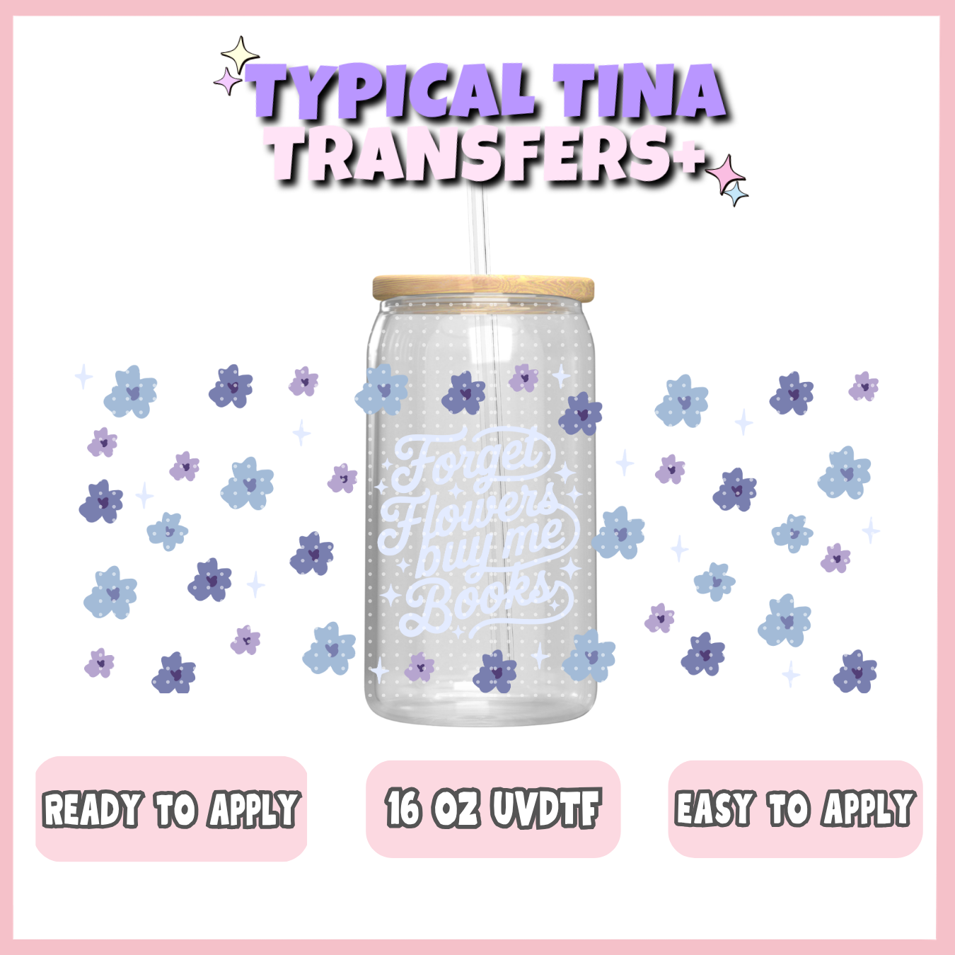 UVDTF #12081 | 16oz UVDTF Wrap | POD