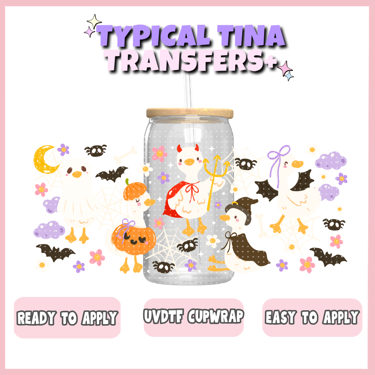 UVDTF #12106 | 16oz UVDTF Wrap | RTS