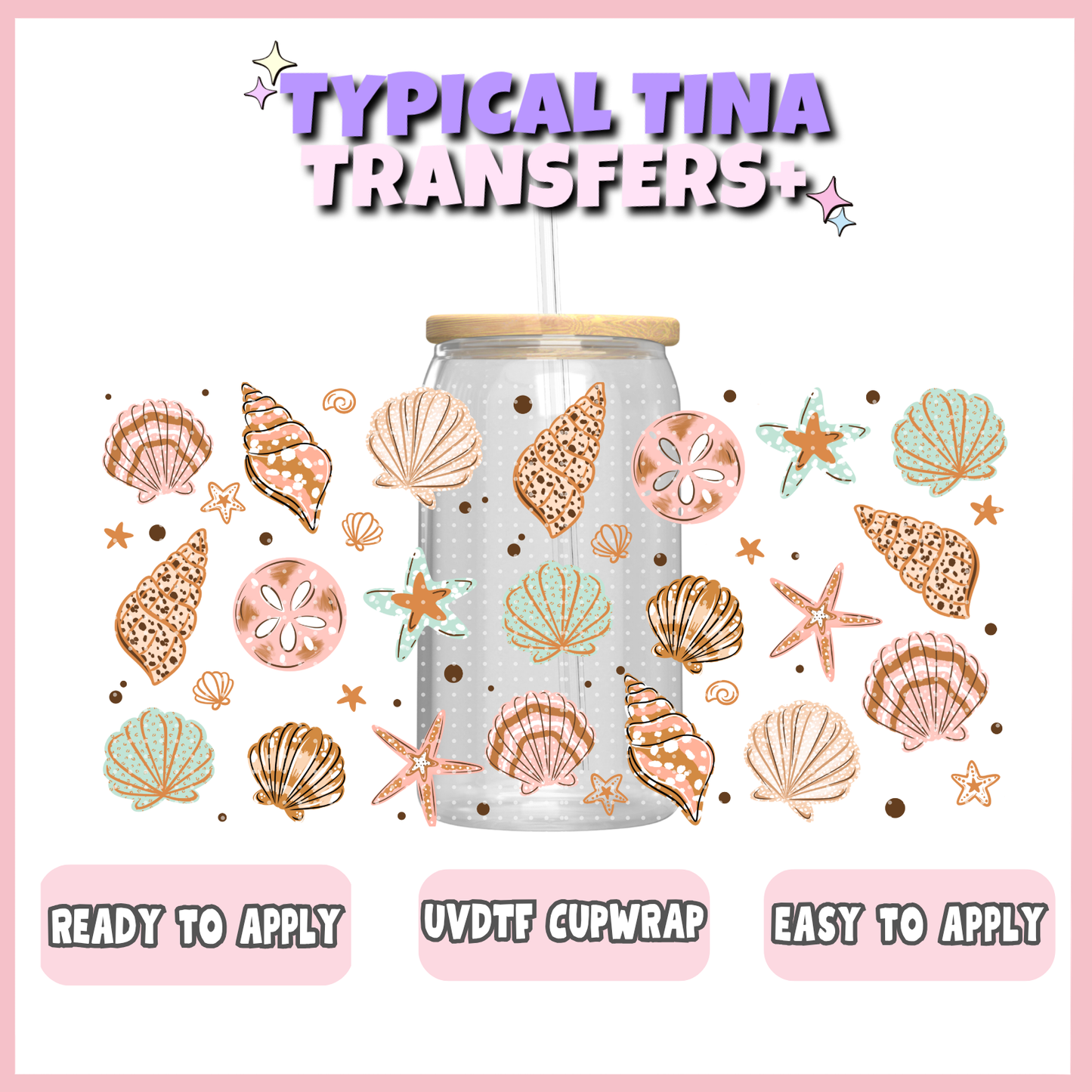 UVDTF #12172 | 16oz UVDTF Wrap | POD