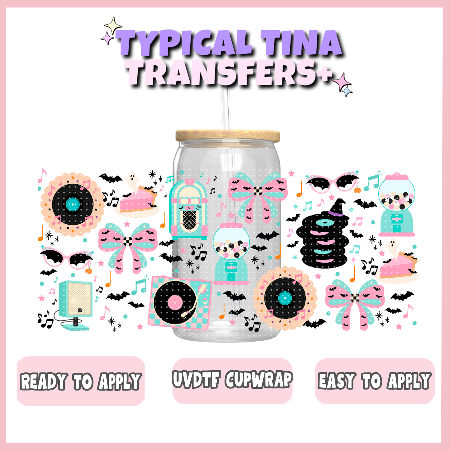 UVDTF #12217 | 16oz UVDTF Wrap | POD
