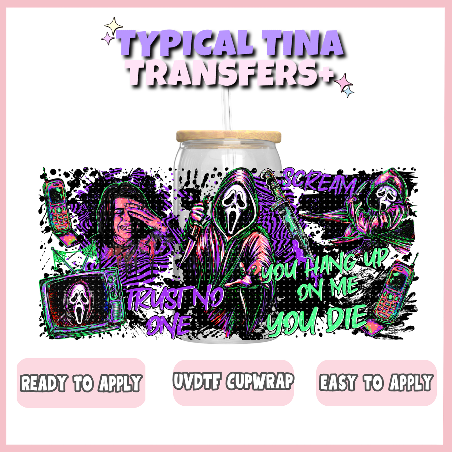 UVDTF #12237 | 16oz UVDTF Wrap | POD