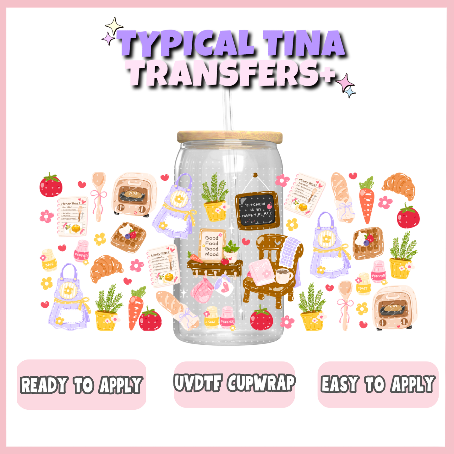 UVDTF #12330 | 16oz UVDTF Wrap | POD
