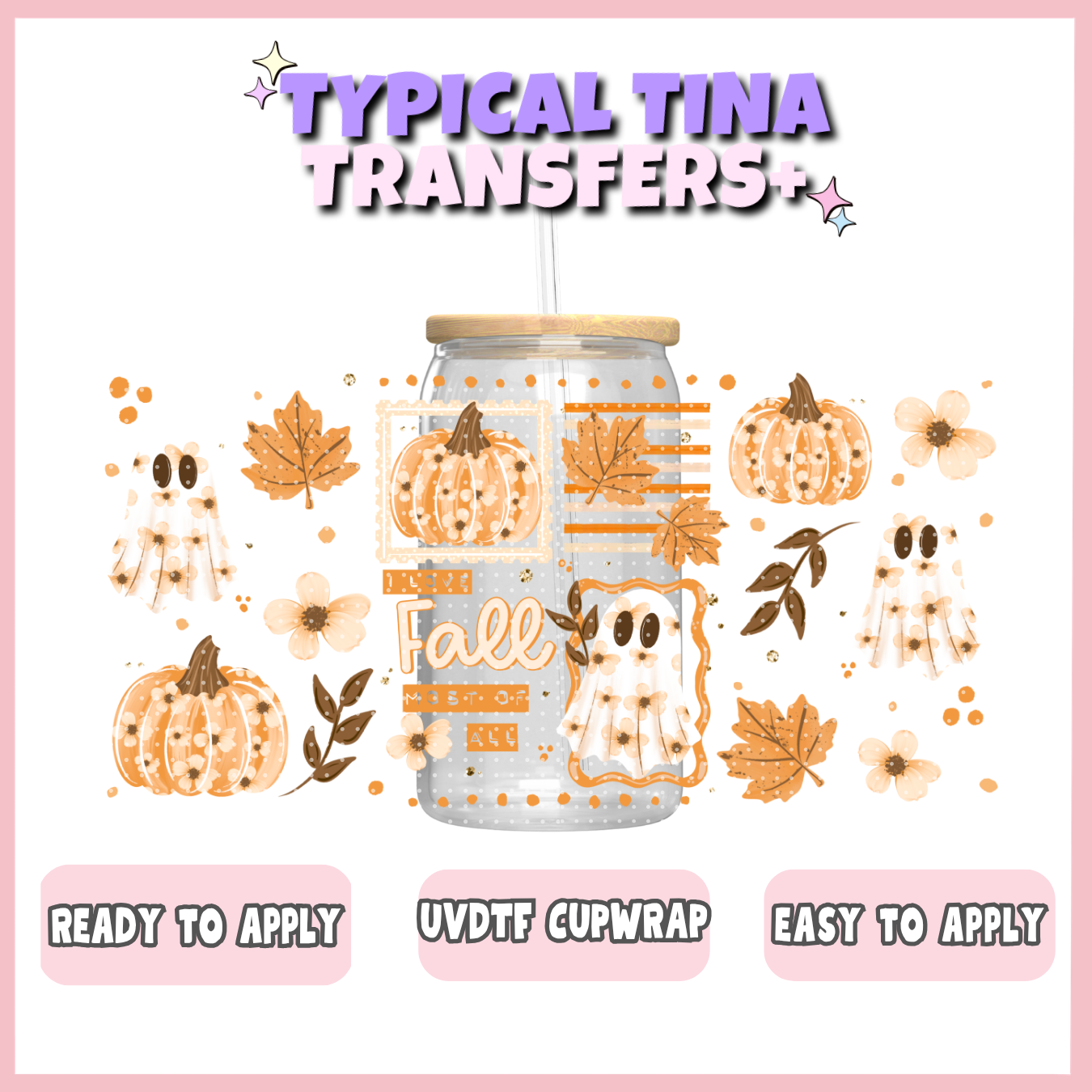 UVDTF #12336 | 16oz UVDTF Wrap | POD