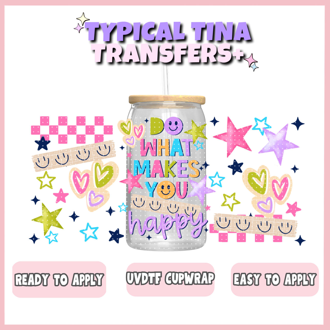 UVDTF #12339 | 16oz UVDTF Wrap | POD