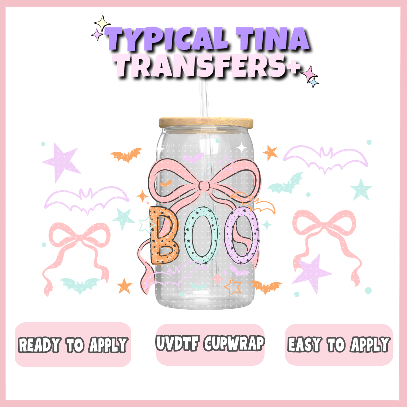 UVDTF #12358 | 16oz UVDTF Wrap | POD
