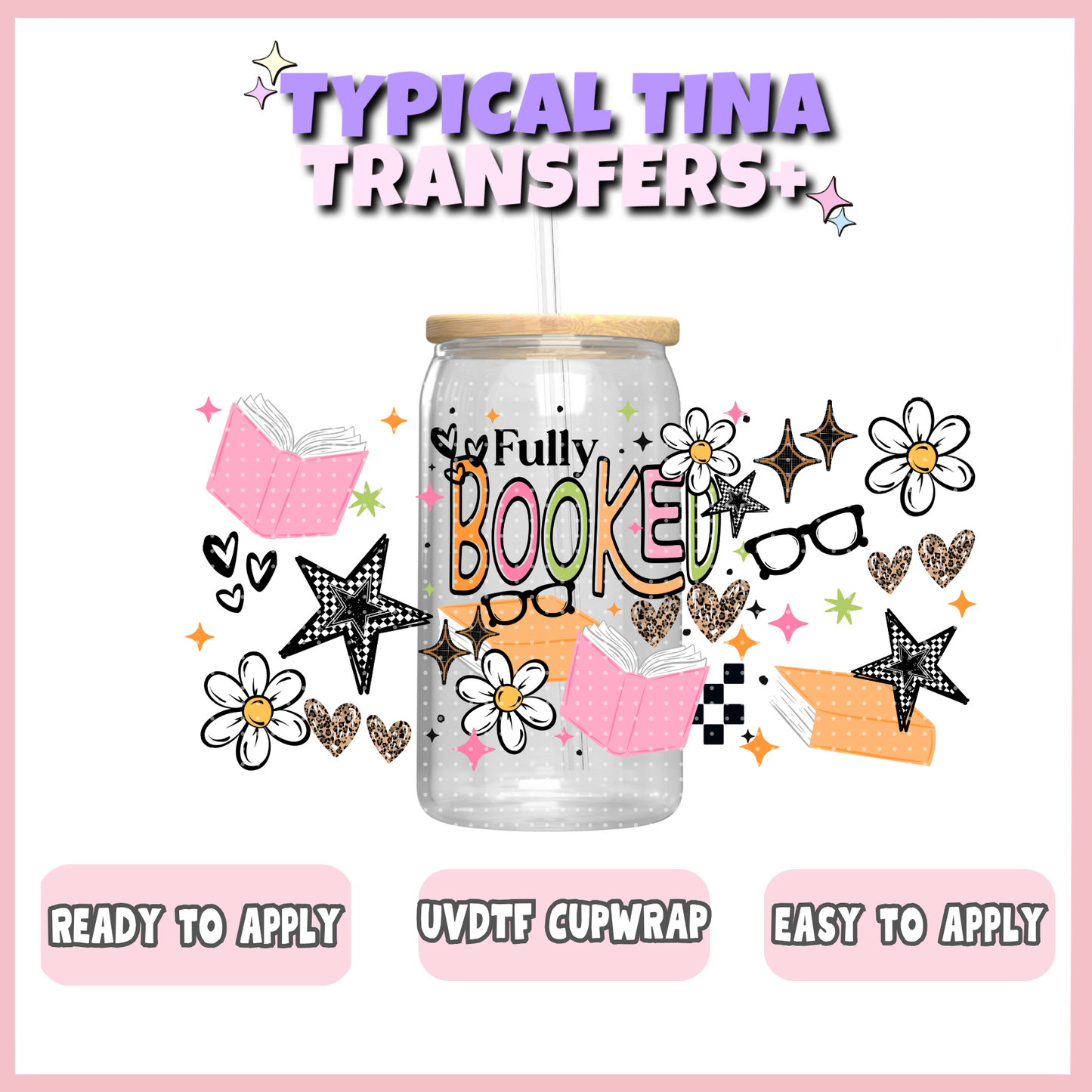 UVDTF #12374 | 16oz UVDTF Wrap | RTS