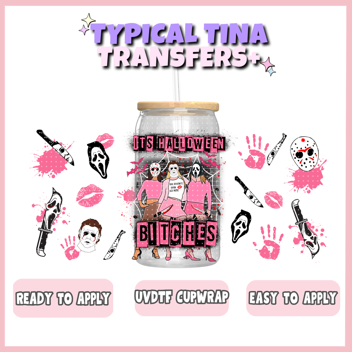 UVDTF #12450 | 16oz UVDTF Wrap | POD