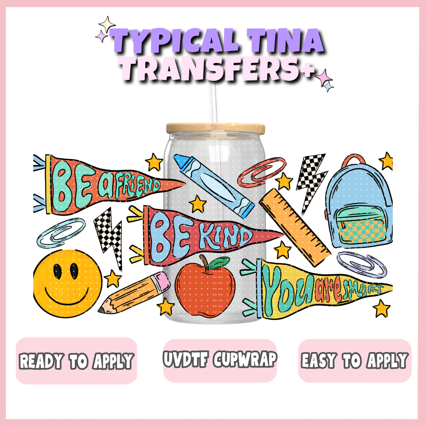 UVDTF #12470 | 16oz UVDTF Wrap | POD