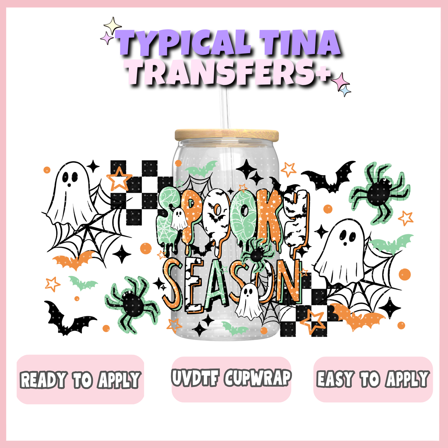 UVDTF #12491 | 16oz UVDTF Wrap | POD