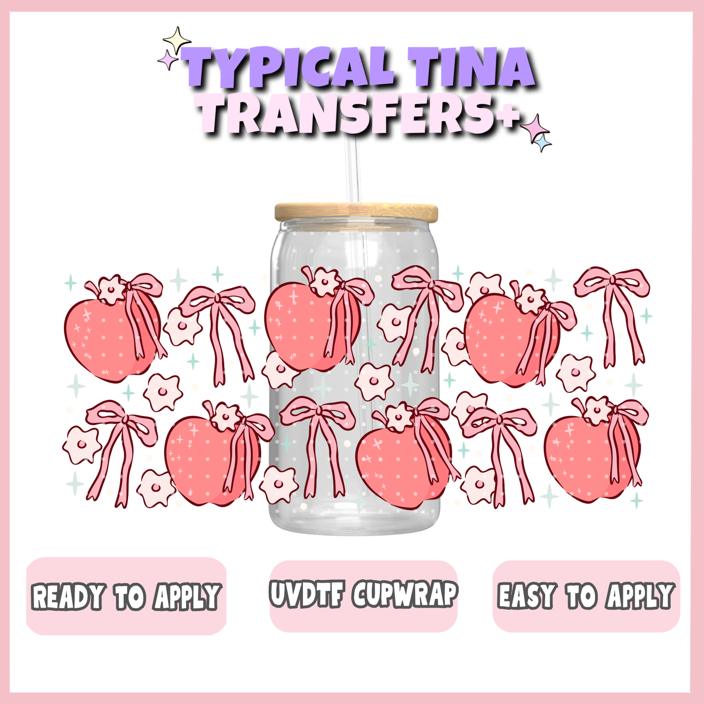 UVDTF #12519 | 16oz UVDTF Wrap | POD
