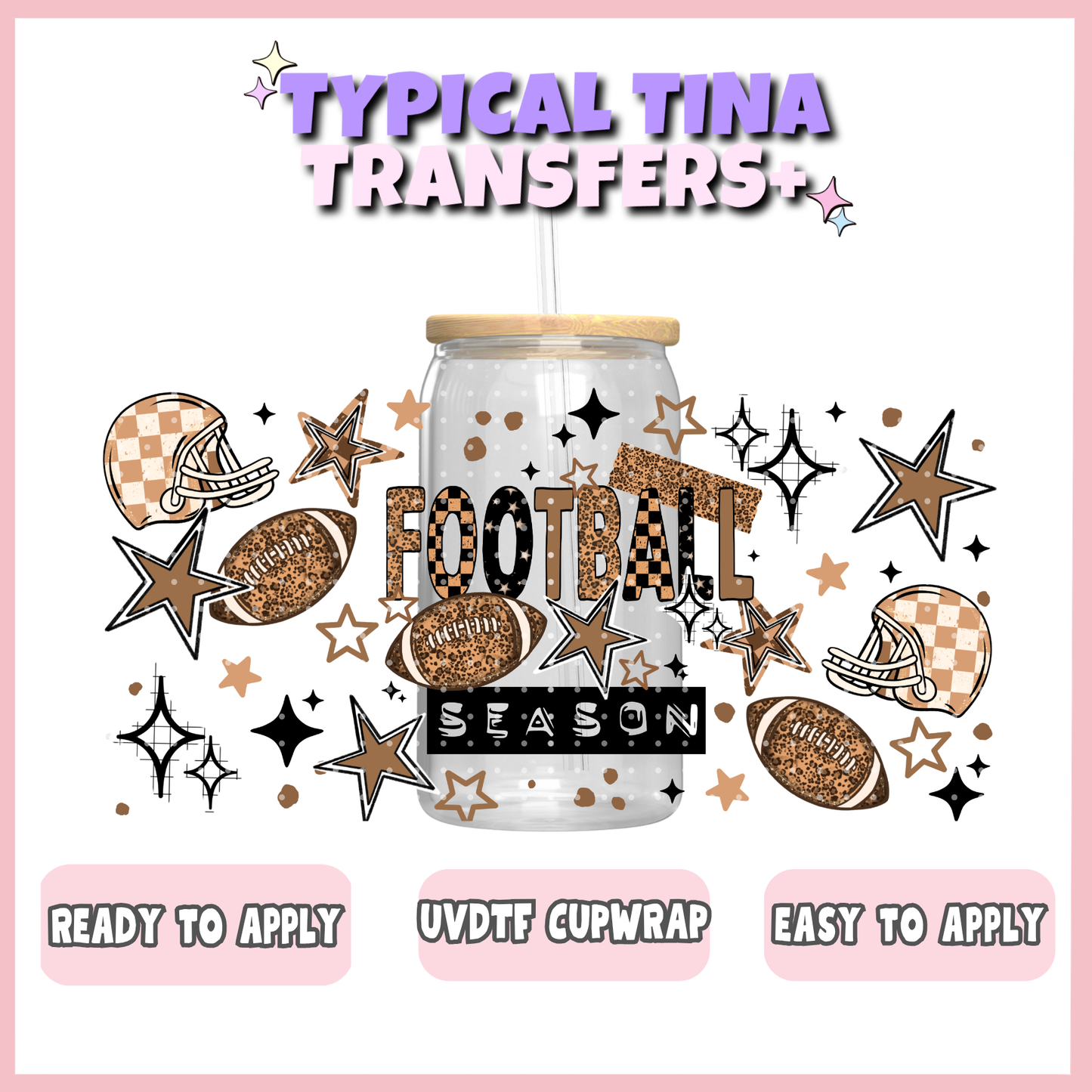UVDTF #12532 | 16oz UVDTF Wrap | POD