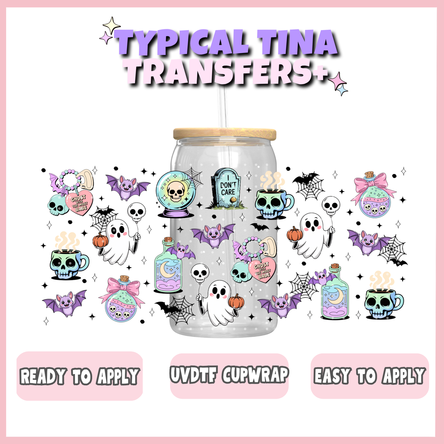 UVDTF #12547 | 16oz UVDTF Wrap | POD