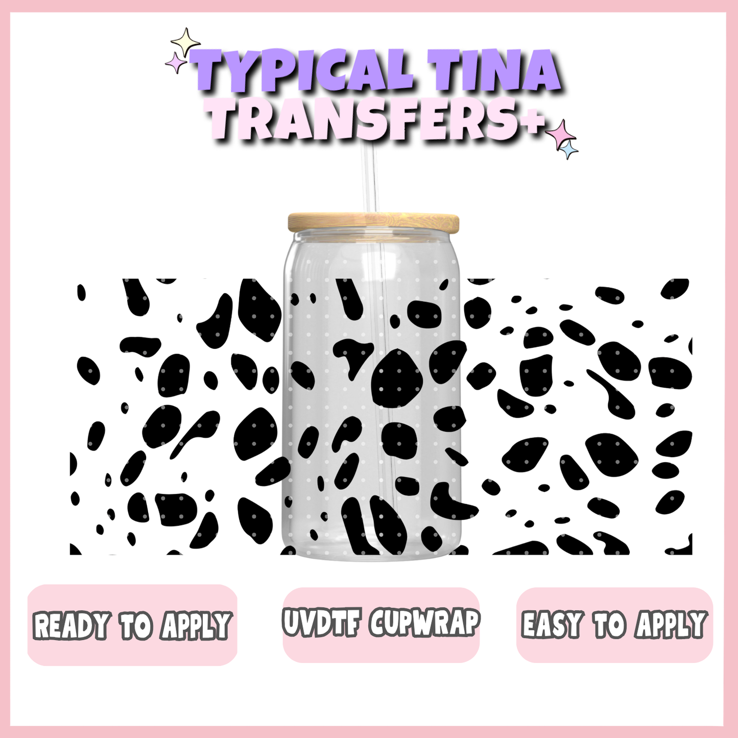 UVDTF #12607 | 16oz UVDTF Wrap | POD