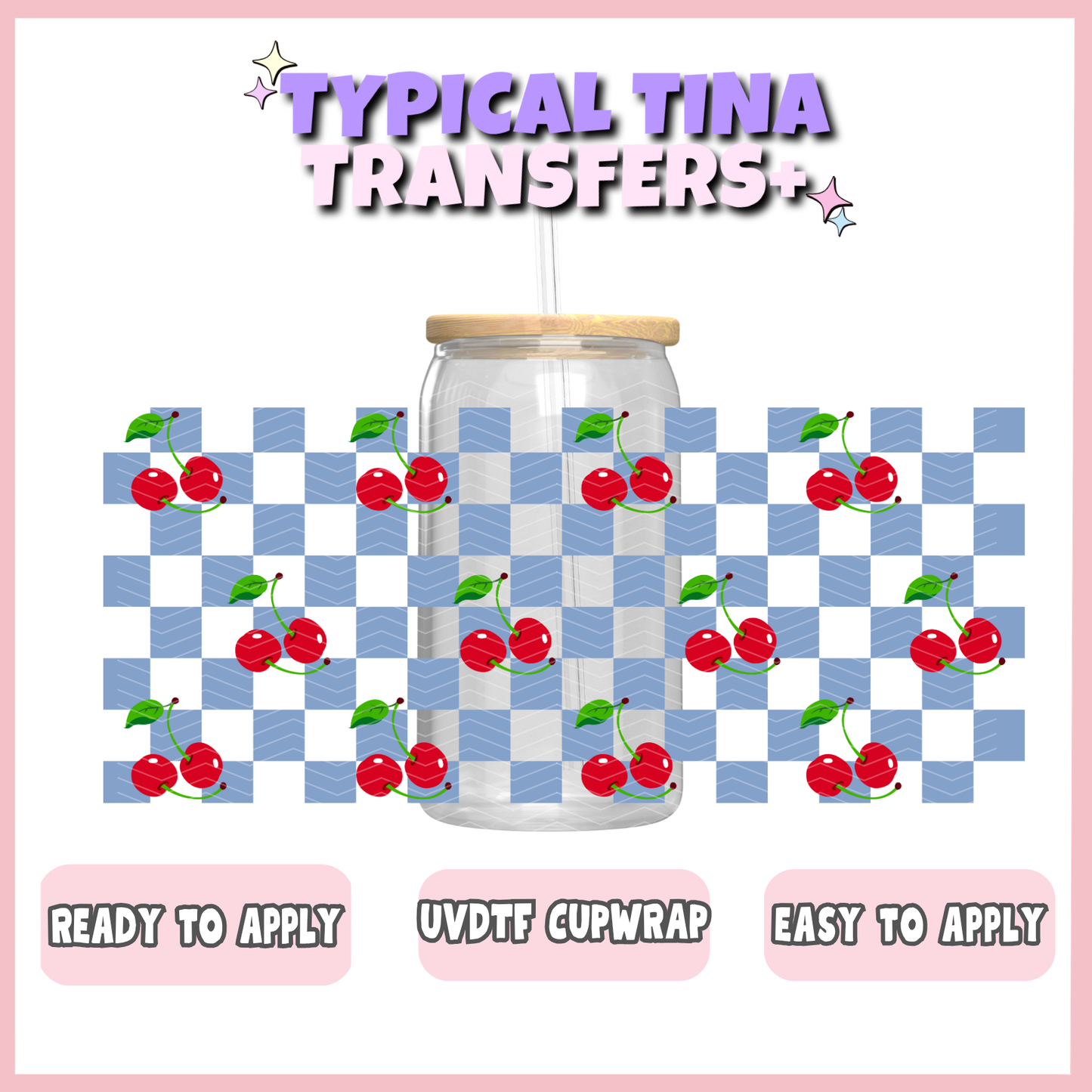 UVDTF #12699 | 16oz UVDTF Wrap | POD