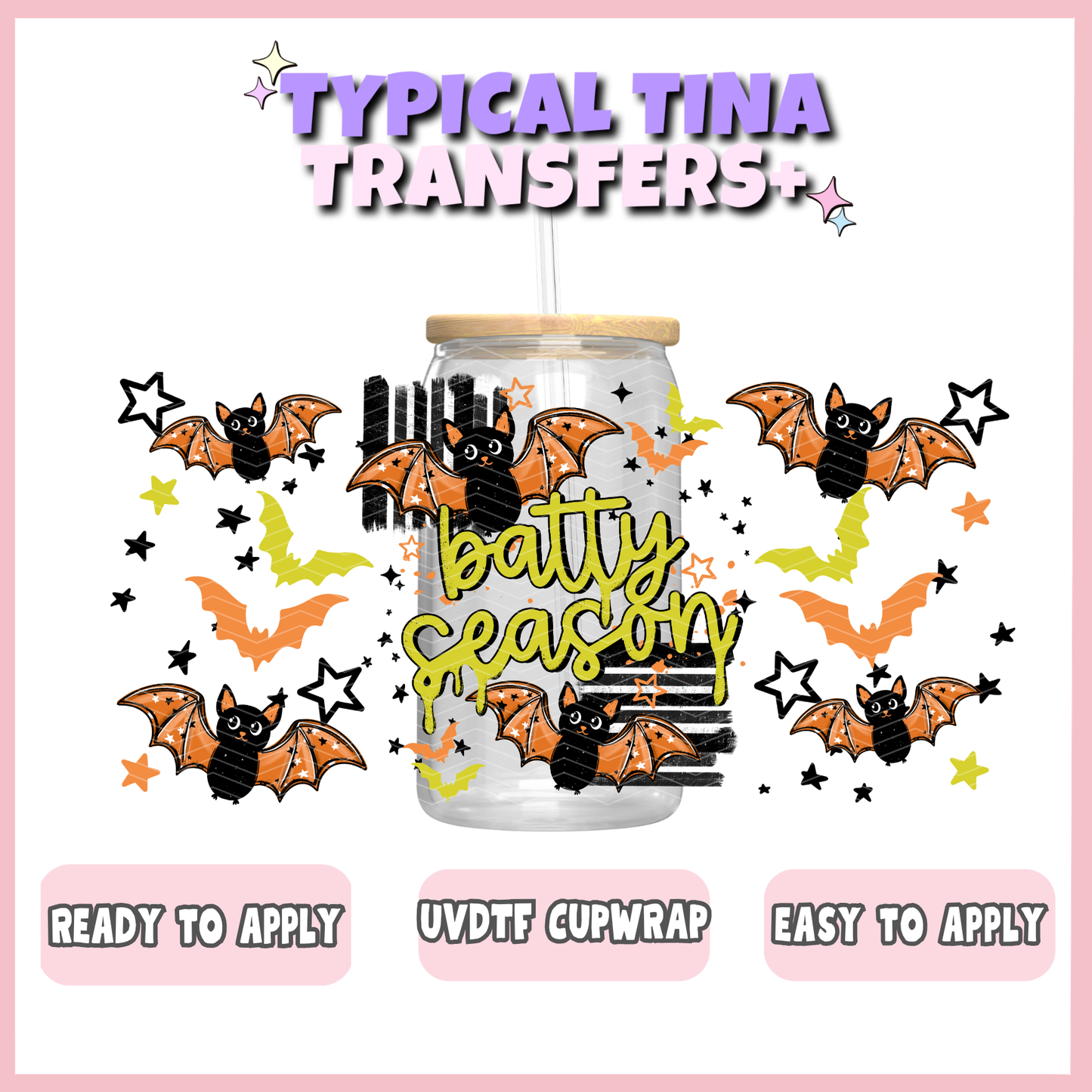 UVDTF #12728 | 16oz UVDTF Wrap | POD