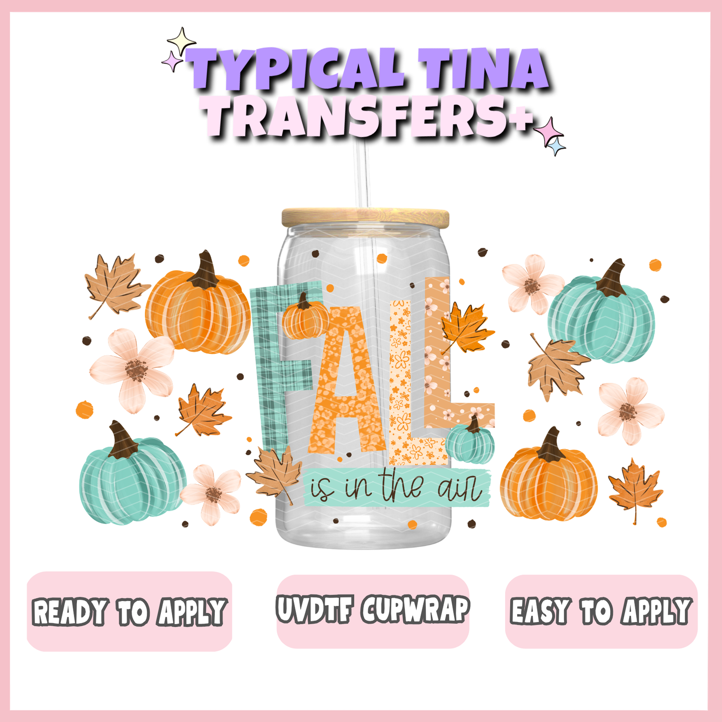 UVDTF #12741 | 16oz UVDTF Wrap | POD
