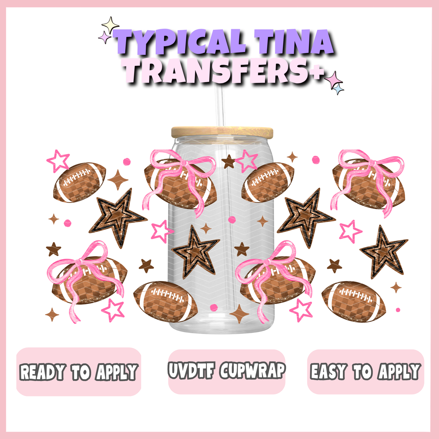 UVDTF #12747 | 16oz UVDTF Wrap | POD